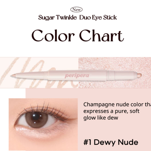 peripera - Sugar Twinkle Duo Eye Stick