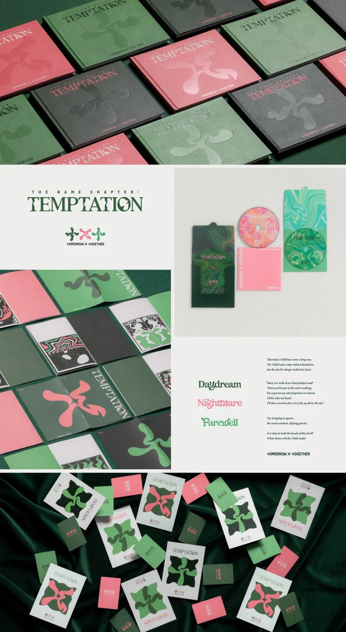 TXT - THE NAME CHAPTER TEMPTATION 5TH MINI ALBUM
