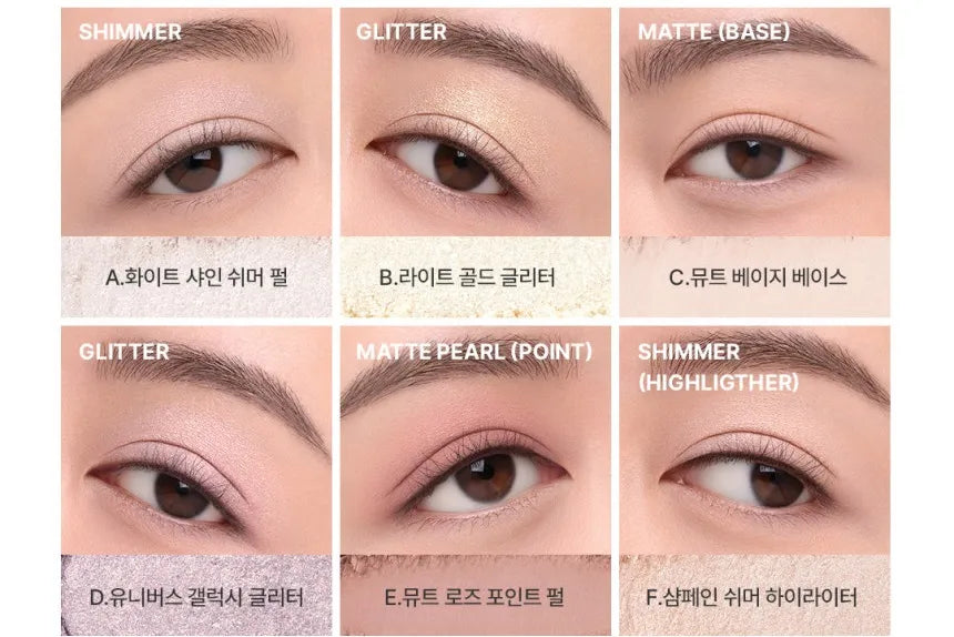 3CE - NEW TAKE Series 12-Color Eyeshadow Palette - Pink Journey