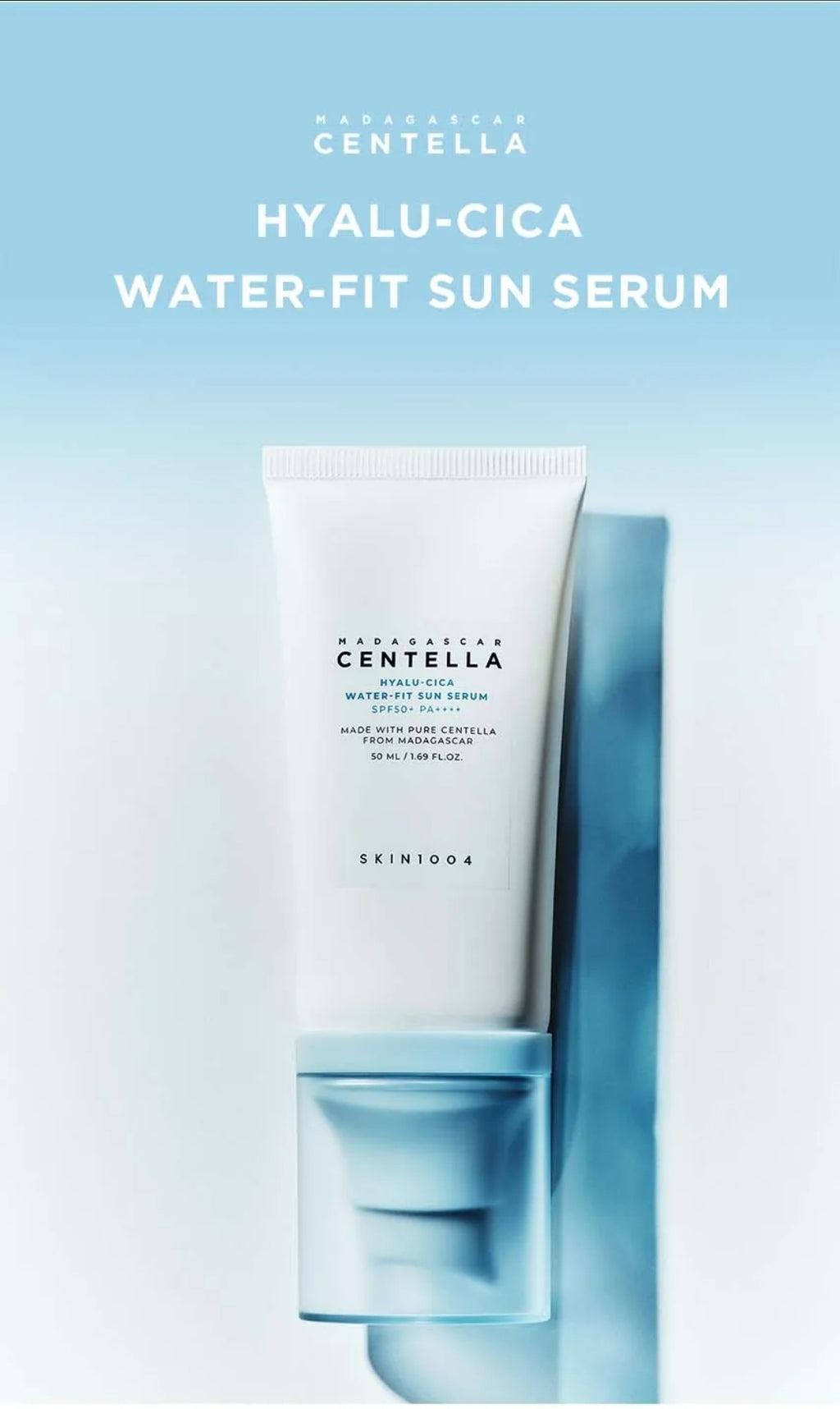 SKIN1004 - Madagascar Centella Hyalu-Cica Water-Fit Sun Serum 50ml