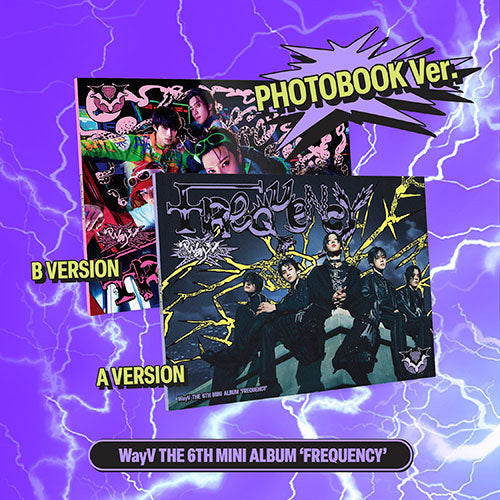 WayV – 6th Mini Album [FREQUENCY] (Photobook Ver.) - Random